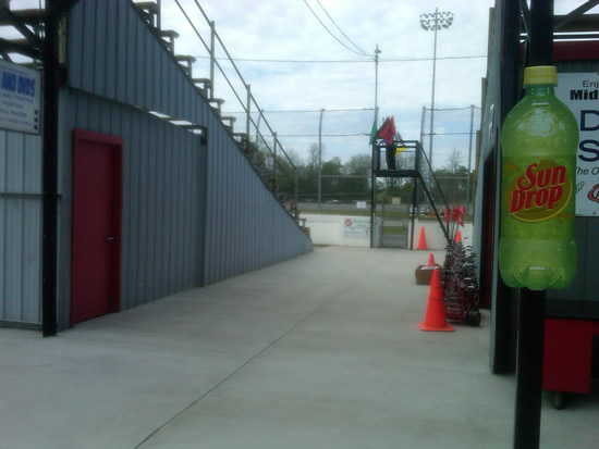 Auto City Speedway - May 2012 Corridor To Stands From Randy (newer photo)